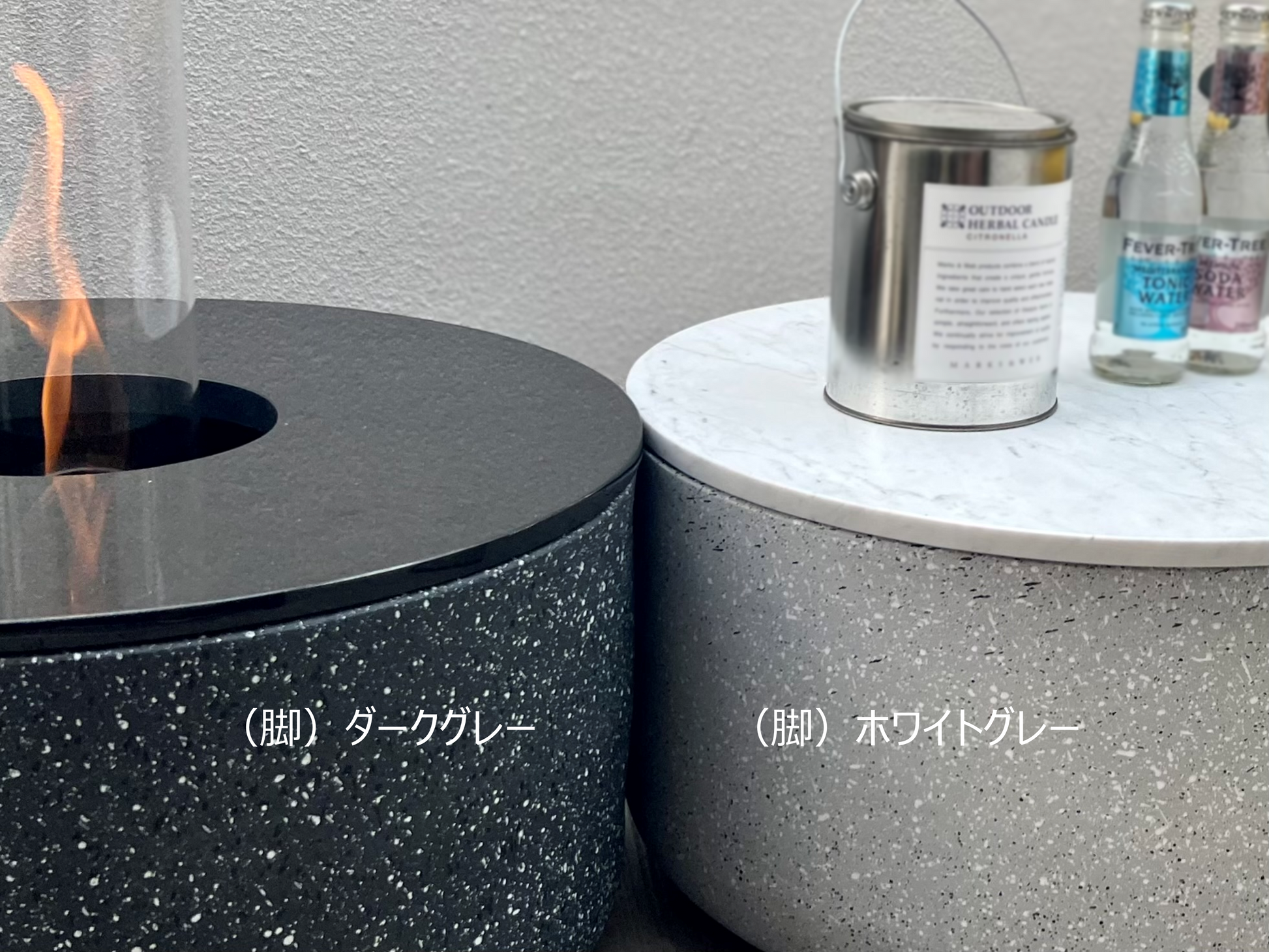 バイオエタノール暖炉テーブル(焚き火台兼用) 大理石ローテーブル バイオエタノール暖炉テーブル(焚き火台兼用) 大理石ローテーブル