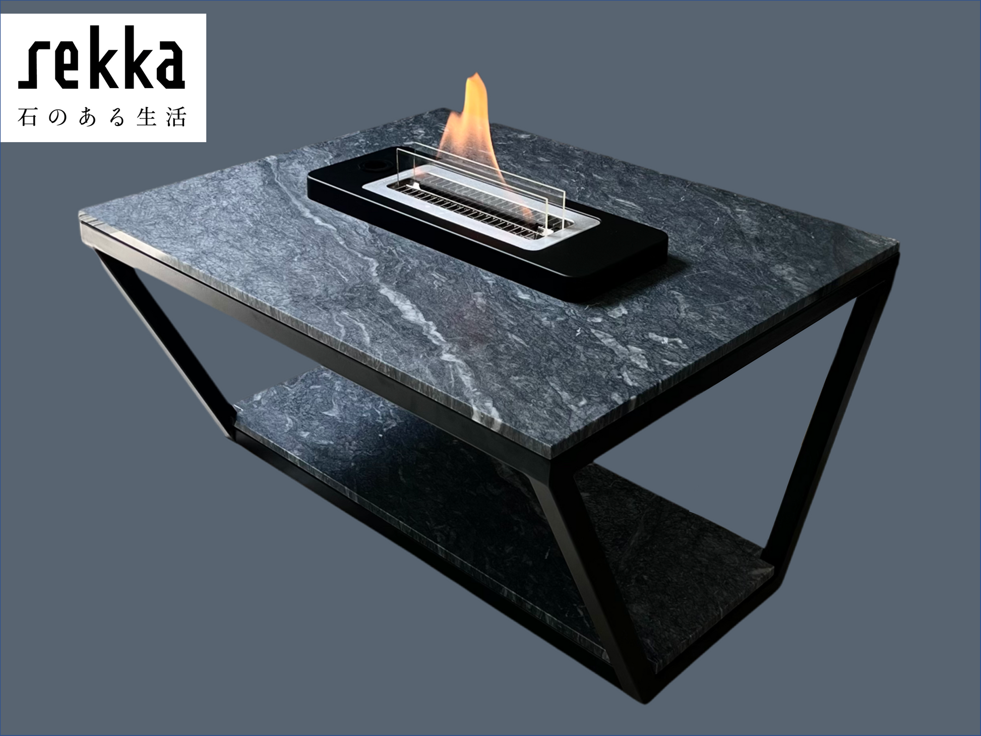 sekka 暖炉対応 天然大理石テーブル(四角) – sekka 石果 sekka 暖炉対応 天然大理石テーブル(四角) – sekka 石果