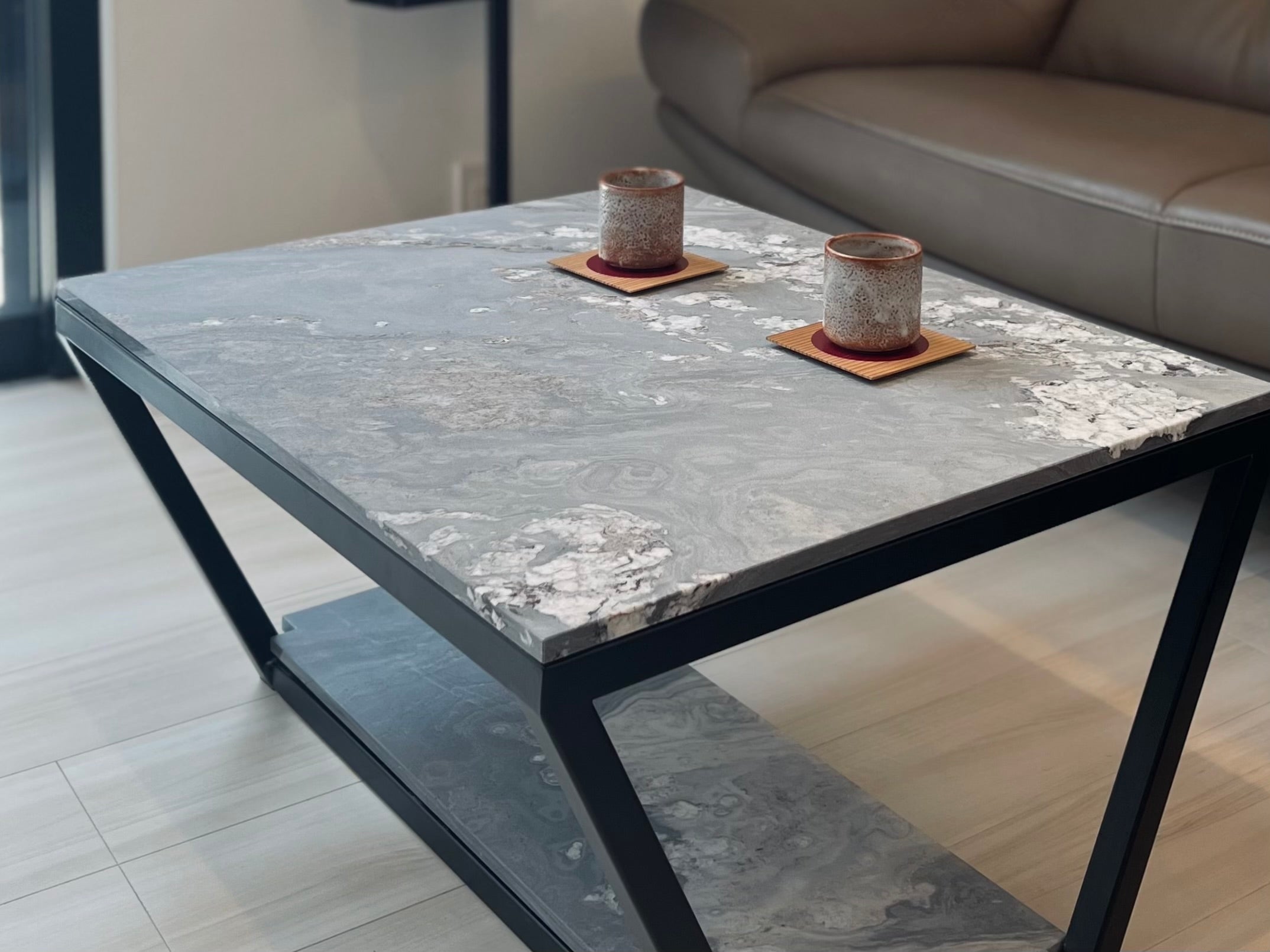 sekka -四角- 天然大理石テーブル