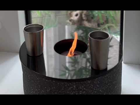 sekka -丸- 暖炉付き 大理石ローテーブル（丸型） – sekka 石果